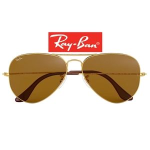 RayBan Aviator Brown Lenses RB3025 Men & Women